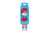 USB-minne - SANDISK Smurfarna - Gamlesmurfen - 128GB - USB-minne - SDCZIS-128G-G46