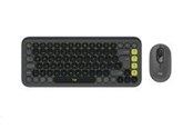 Tangentbord - Logitech POP Icon Combo - Tastatur & Mus set - Universal - Grå - 920-013140
