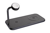 Mobile - Adapters & Chargers - ZENS Dual+Watch Aluminium Magnetic Wireless Charger Black - ZEDC05BM/00