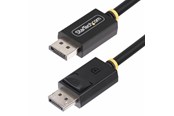 Displaykabel - StarTech.com 3m DisplayPort 2.1 Cable VESA-Certified DP40 DP 2.1 Cable - DisplayPort cable - DisplayPort to DisplayPort - 3 m - DP21-3M-DP40-CABLE