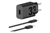 Mobile - Adapters & Chargers - Motorola TurboPower 33W Power Adapter - Black (Incl. USB-A -> USB-C cable) - PG38C06448