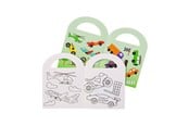 Kreativa spel - LG-Imports Coloring Book with Vehicle Stickers - 6876