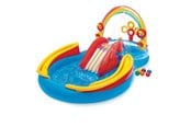 Pool & badbassäng - Intex Rainbow Ring lekcenter, 297x193x135 cm - 57453