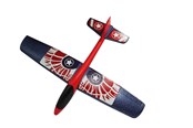 Utomhuslek - Happy Summer Jumbo Foam Plane 86 cm - assorted - 303216