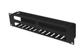 Rack chassis - Lanberg - rack cable management panel - 2U - AK-1705-B