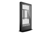 Väggfäste, AV-Möbel - Multibrackets M Pro Series stand - back-to-back - for 2 LCD displays - enclosure totem - black - Max 50 kg - recommended for 65" - 7350073731565