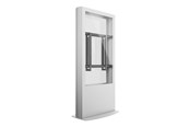 Väggfäste, AV-Möbel - Multibrackets M Pro Series stand - back-to-back - for 2 flat panels - enclosure totem - white - Max 35 kg - recommended for 55" - 7350073731695