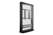Väggfäste, AV-Möbel - Multibrackets M Pro Series stand - back-to-back - for 2 flat panels - enclosure totem - black - Max 50 kg - recommended for 75" - 7350073731572