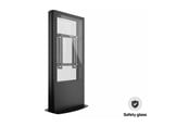 Väggfäste, AV-Möbel - Multibrackets M Pro Series stand - back-to-back - for 2 flat panels - enclosure totem - black - Max 35 kg - recommended for 55" - 7350073731558
