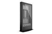 Väggfäste, AV-Möbel - Multibrackets M Pro Series stand - for flat panel - enclosure totem - black - Max 50 kg - recommended for 65" - 7350073731534