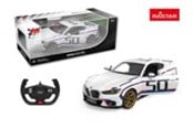 Leksaksbil - RASTAR R/C 1:14 BMW 3.0 CSL White - 92800