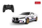 Leksaksbil - RASTAR R/C 1:24 BMW 3.0 CSL White - 92900