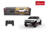 Leksaksbil - RASTAR R/C 1:26 Hummer EV White 21 cm - 93100