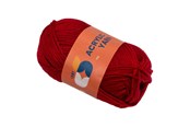 Garn & tillbehör - Colorations - Acrylic yarn Red 50g - 42FY20