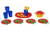 Lekkök och tillbehör - Plasto Dinner set 23 parts - 2969000