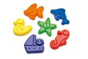 Utomhuslek - Plasto Set med 6 sandformar i nät (9–12 cm) - 2441000