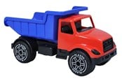 Utomhuslek - Plasto Giant Tipper Truck (60 cm) RedBlue - 1096000BOX