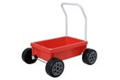 Utomhuslek - Plasto Baby walker silent wheels. Red - 1068000RED
