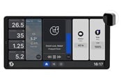 Smarta Hem - Shelly Wall Display X2 Silver - WiFi touch screen - Shelly_Wall_Display_x2_w