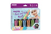Kreativa spel - Haza Witbaard Face & Body Paint Make-up Set - Pastel Neon - M5373