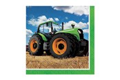 Leksaker - Haza Witbaard Tractor Napkins 16 pcs. - PC318051