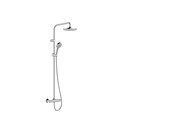 Dusch och monteringstillbehör - Hansgrohe Vernis Blend showerpipe with thermostatic mixer, Ø200mm head shower, chrome - 26276000