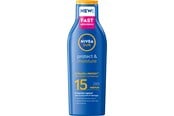 Kroppsvård - Nivea Protect & Moisture Lotion SPF 15 200 ml - 4005900370655