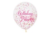 Leksaker - Haza Witbaard - Confetti Balloons Princess 6 pcs. - U58145
