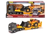 Leksaksbil - Majorette Grand Series -  Volvo FH-16 Lastbil med L350H Hjullastare - 213726000