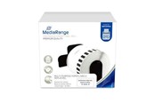 Papper, Fotopapper & Etiketter - MediaRange - labels - 1 roll(s) - Roll (6.2 cm x 30.48 m) (alternative for: Brother DK-22205) - MRBDK22205