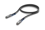 Nätverkskabel - Ubiquiti 100GBase direct attach cable - 1 m - black - Svart - 1m - UACC-DAC-QSFP28-1M
