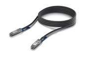 Nätverkskabel - Ubiquiti 100GBase direct attach cable - 3 m - Svart - 3m - UACC-DAC-QSFP28-3M