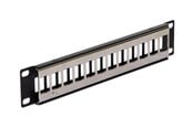 Nätverks tillbehör - DeLOCK Keystone Patch Panel - 12 Ports - 43326