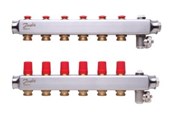 Golvvärme - Danfoss floor heating manifold 6+6 SSM - 088U0806
