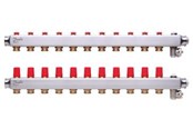 Golvvärme - Danfoss floor heating manifold 11+11 SSM - 088U0811