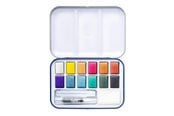 Skriv- och ritverktyg - Staedtler Watercolour pans metallic DJ 12x - 888M M12-C