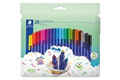 Skriv- och ritverktyg - Staedtler Fibre-tip pen triplus col rPP 20pcs - 323 C20