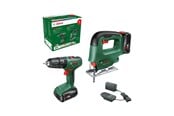Skruv/Borrmaskine - Bosch VERKTYGSSET 18V EASYIMPACT EASYSAW 2X2AH - 06039D810A