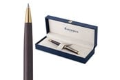 Skriv- och ritverktyg - Waterman Hémisphère Ballpoint Pen | Lava Black (The Understated Edit Collection) | Medium Point with Blue Ink | Gift Box - 2217942
