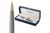 Skriv- och ritverktyg - Waterman Hémisphère Ballpoint Pen | Stone Grey (The Understated Edit Collection) | Medium Point with Blue Ink | Gift Box - 2217946