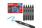Skriv- och ritverktyg - Sharpie Creative Marker Acrylic Paint Pens | Earth Tones | Bullet Tip | Assorted Colours | 5 Count - 2213380