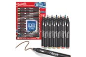 Skriv- och ritverktyg - Sharpie Creative Marker Acrylic Paint Pens | Earth Tones | Bullet Tip | Assorted Colours | 12 Count - 2213421