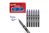 Skriv- och ritverktyg - Sharpie Creative Marker Acrylic Paint Pens | Brush Tip Water-Based Paint Markers | Lilac | 6 Count - 2218116