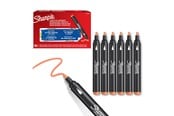Skriv- och ritverktyg - Sharpie Creative Marker Acrylic Paint Pens | Bullet Tip Water-Based Paint Markers | Orange | 6 Count - 2218122
