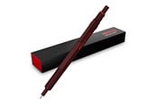 Skriv- och ritverktyg - Rotring 600 Mechanical Pencil | HB Lead 0.5 mm | All-Metal Body Propelling Pencil | Chocolate Truffle | Non-Slip Knurled Grip & Hexagonal Barrel - 2204410