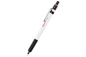 Skriv- och ritverktyg - Rotring 500 Mechanical Pencil | 0.5mm HB Lead | White hexagonal plastic barrel and non-slip textured metal grip - 2218725
