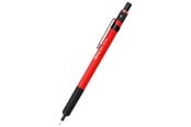 Skriv- och ritverktyg - Rotring 500 Mechanical Pencil | 0.5mm HB Lead | Red hexagonal plastic barrel and non-slip textured metal grip - 2218726