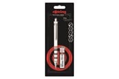 Skriv- och ritverktyg - Rotring Tikky Mechanical Pencil Set | 0.5 mm | Lead Refills | White Barrel - 2221251