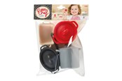 Lekkök och tillbehör - Ecoiffier 100% Chef Pans and Dining Set 8pcs. - 10990