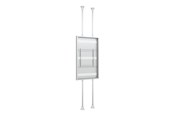 Väggfäste, AV-Möbel - Multibrackets M Pro Series enclosure - for LCD display - medium - white - Max 50 kg - recommended for 75" - 7350105215742